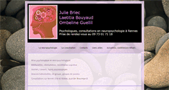 Desktop Screenshot of neuropsychologue-rennes.fr